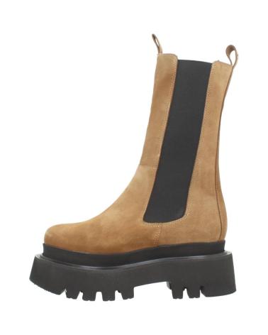 Bottes YELLOW  pour Femme CLEVELAND  MARRON CLARO