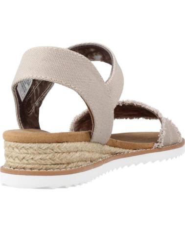 SKECHERS SANDALIAS CUNA BAJA DESERT KISS 113541-TPE MARRóN