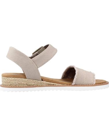SKECHERS SANDALIAS CUNA BAJA DESERT KISS 113541-TPE MARRóN