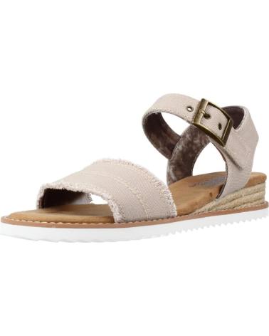 SKECHERS SANDALIAS CUNA BAJA DESERT KISS 113541-TPE MARRóN
