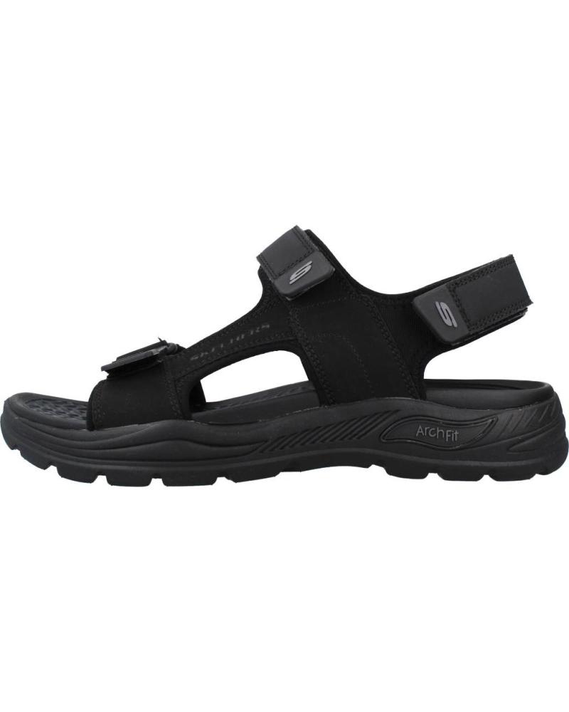 Sandals De Hombre SKECHERS ARCH FIT MOTLEY SD-KONTRA  NEGRO