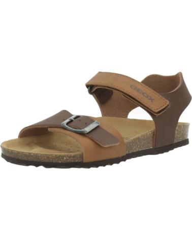 Sandales pour Garçon GEOX J GHITA BOY B MARRON