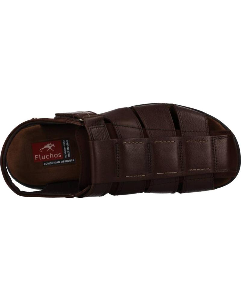 Sandalias De Hombre FLUCHOS SANDALIA F0533 BRANDY HOMBRE SAL S