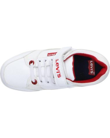 Sapatos Desportivos LEVIS  de Menina e Menino VGRA0061S NEW GRACE  0061 WHITE