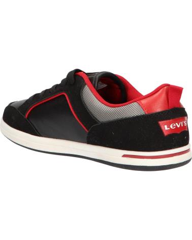 Woman and girl and boy sports shoes LEVIS VCHI0024S CHICAGO  0093 BLACK