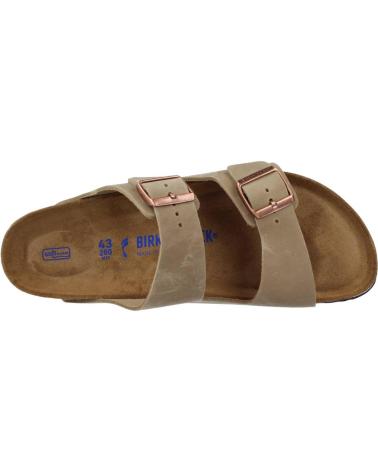 Sandalias De Hombre BIRKENSTOCK ARIZONA NU OILED SFB  MARRON