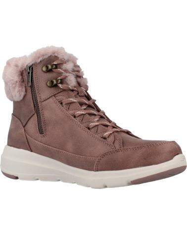 Botines de Mujer SKECHERS GLACIAL ULTRA ROSA