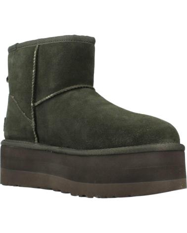 Stivaletti per Donna UGG W CLASSIC MINI PLATFORM VERDE