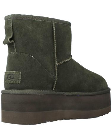 Stivaletti per Donna UGG W CLASSIC MINI PLATFORM VERDE