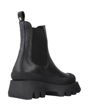 Botines de Mujer YELLOW VELETA NEGRO