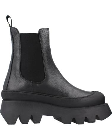 Botines de Mujer YELLOW VELETA NEGRO