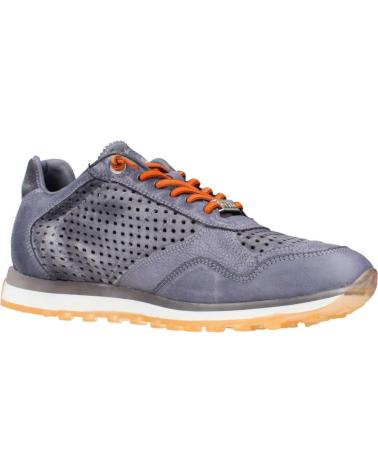 Zapatillas deporte CETTI  de Hombre 848 PIEL TITANIO  AZUL