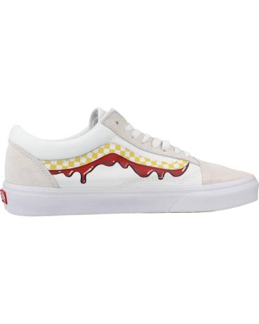 Scarpe sport per Uomo VANS OFF THE WALL OLD SKOOL BLANCO