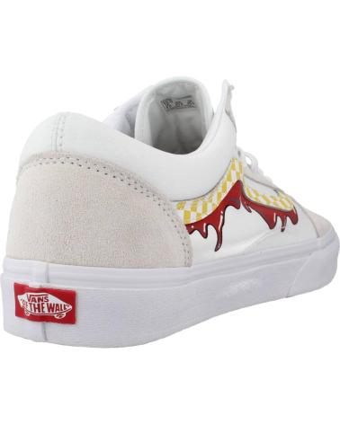 Scarpe sport per Uomo VANS OFF THE WALL OLD SKOOL BLANCO