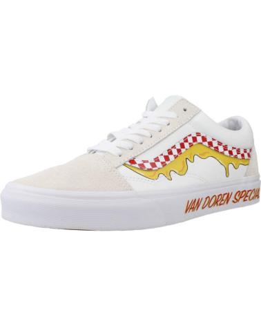 Scarpe sport per Uomo VANS OFF THE WALL OLD SKOOL BLANCO