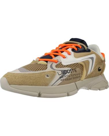 Zapatillas deporte de Hombre LACOSTE L003 NEO SMA MARRON CLARO