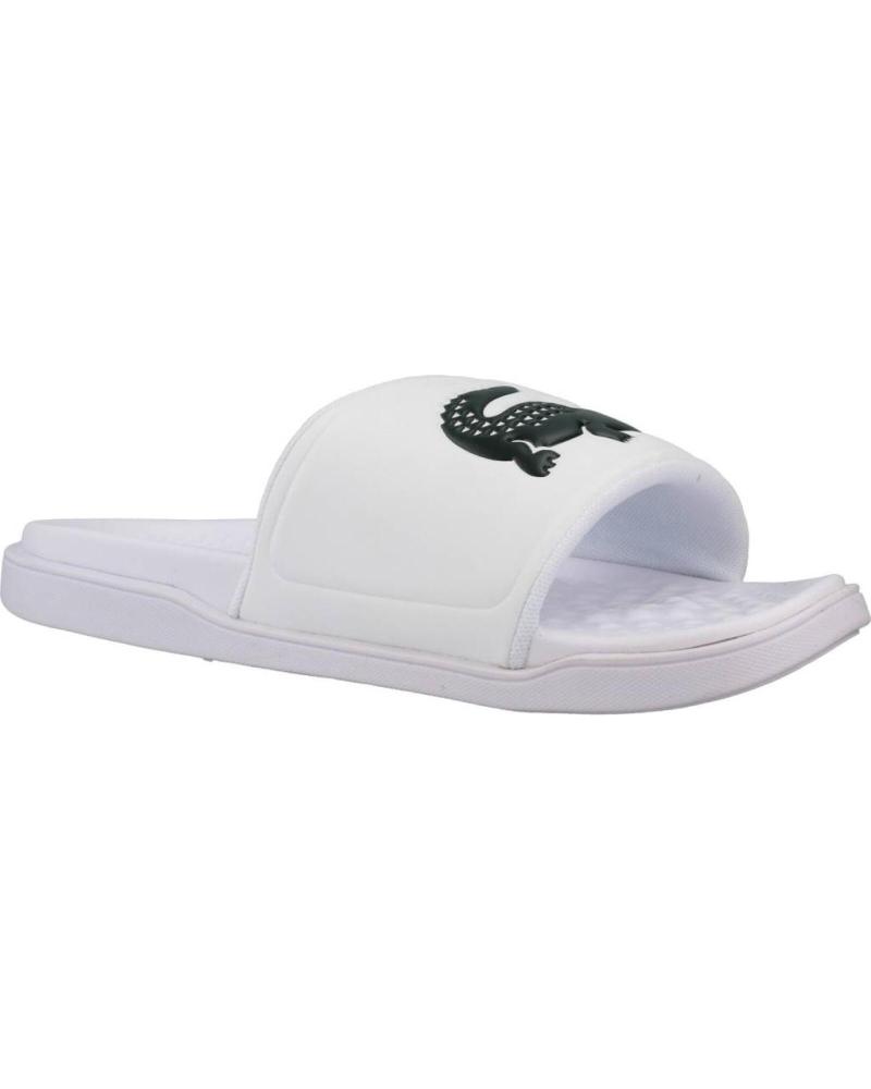 Flip Flops De Hombre LACOSTE CROCO DUALISTE 0922 CMA BLANCO