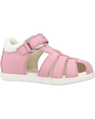 Sandalen für Mädchen GEOX B SANDAL MACCHIA GIR ROSA