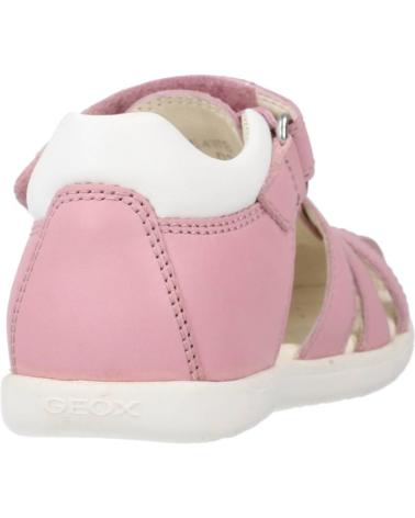 Sandalen für Mädchen GEOX B SANDAL MACCHIA GIR ROSA