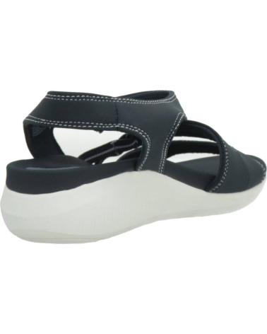 Woman Sandals CLARKS GLIDE HI SHORE AZUL