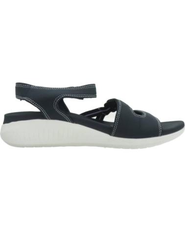 Woman Sandals CLARKS GLIDE HI SHORE AZUL