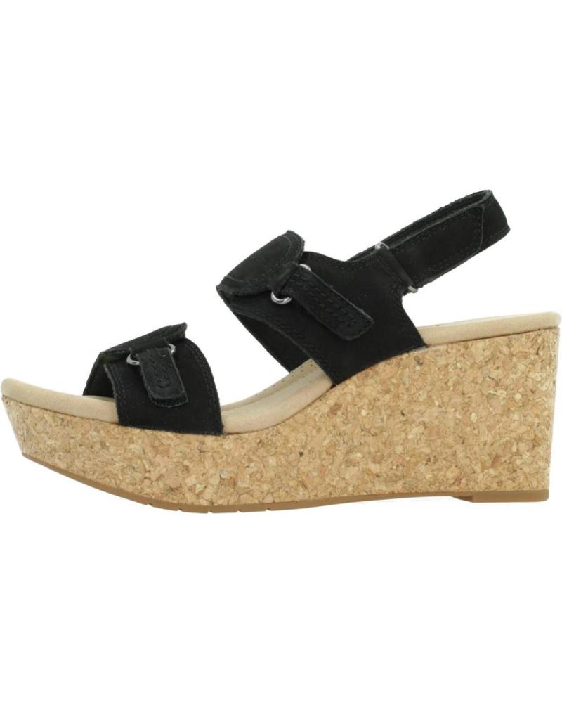 Sandalias CLARKS  de Mujer ROSE LANE  NEGRO