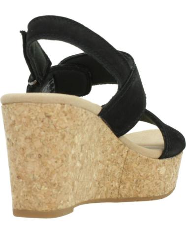 Sandalias de Mujer CLARKS ROSE LANE NEGRO