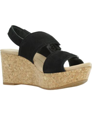 Sandalias de Mujer CLARKS ROSE LANE NEGRO
