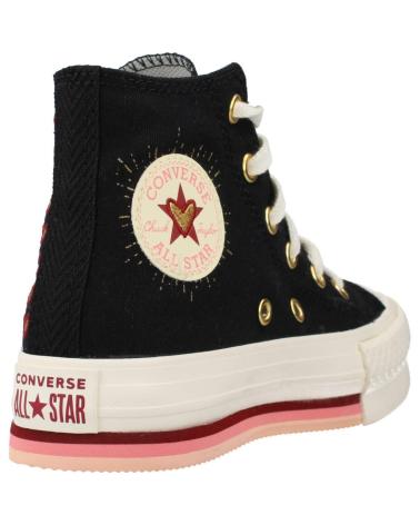 girl Trainers CONVERSE CHUCK TAYLOR ALL STAR LIFT PLATFORM HEARTS NEGRO