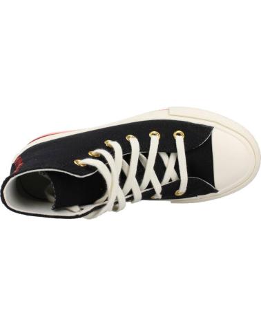 girl Trainers CONVERSE CHUCK TAYLOR ALL STAR LIFT PLATFORM HEARTS NEGRO