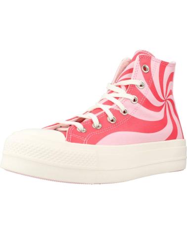 Woman Zapatillas deporte CONVERSE CHUCK TAYLOR ALL STAR LIFT PLATFORM COLOR CANDY ROSA