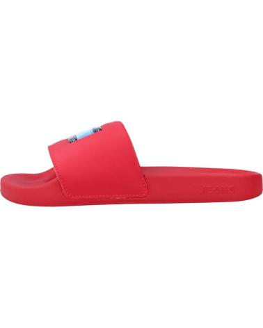 Tongs TOMMY JEANS  pour Femme FLAG PRINT POOL SLD  ROSA