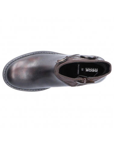 Woman and girl Mid boots GEOX J84D3B 0PTAF J SOFIA  C6024 DK COFFEE 