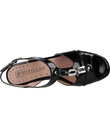 Zapatos de tacón de Mujer PITILLOS 2631P NEGRO
