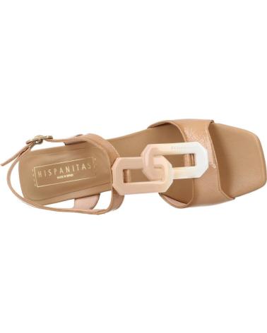 Woman Sandals HISPANITAS SOHORIO MARRON