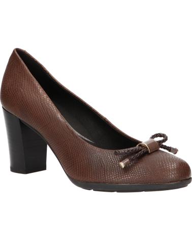 Sapatos de salto de Mulher GEOX D845FA 0009D D ANNYA C6004 CHESTNUT 