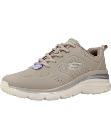 Sapatilhas de Mulher SKECHERS 149748S MARRON CLARO
