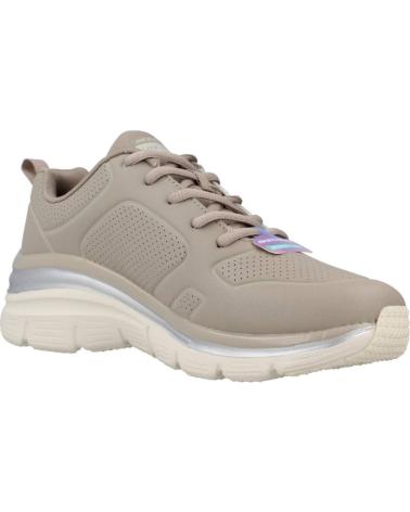 Sapatilhas de Mulher SKECHERS 149748S MARRON CLARO