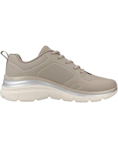 Sapatilhas de Mulher SKECHERS 149748S MARRON CLARO