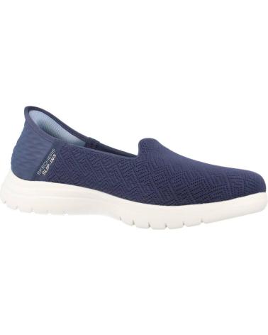 Woman Trainers SKECHERS SLIP-INS ON-THE-GO FLEX AZUL