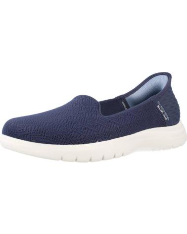 Woman Trainers SKECHERS SLIP-INS ON-THE-GO FLEX AZUL