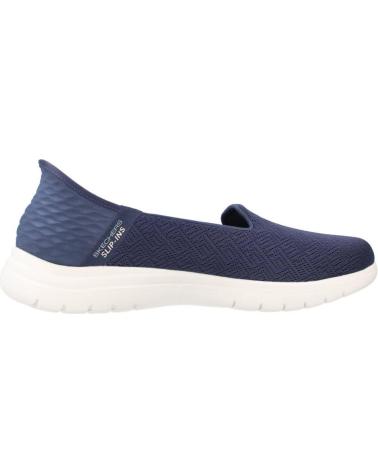 Woman Trainers SKECHERS SLIP-INS ON-THE-GO FLEX AZUL
