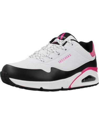 Zapatillas deporte de Mujer SKECHERS UNO-NEON NEGRO