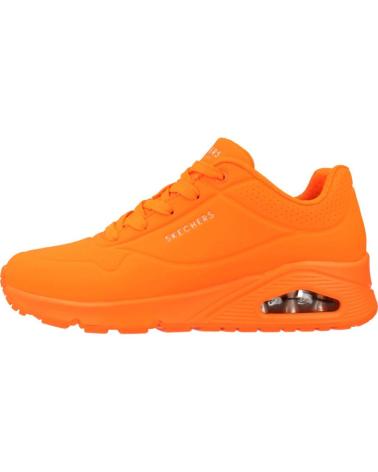 Sportivo per Donna SKECHERS  ZAPATILLAS UNO NIGHT SHADES AIR SNEAKERS 73667-NORG NARANJA NARANJA