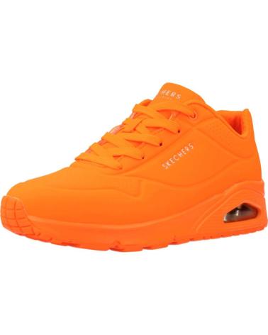Sportivo per Donna SKECHERS  ZAPATILLAS UNO NIGHT SHADES AIR SNEAKERS 73667-NORG NARANJA NARANJA