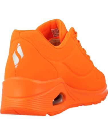 Sportivo per Donna SKECHERS  ZAPATILLAS UNO NIGHT SHADES AIR SNEAKERS 73667-NORG NARANJA NARANJA