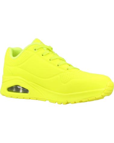 Deportivas de Mujer SKECHERS 136718 AMARILLO