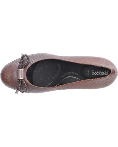 Sapatos de salto de Mulher GEOX D845FA 0009D D ANNYA C6004 CHESTNUT 