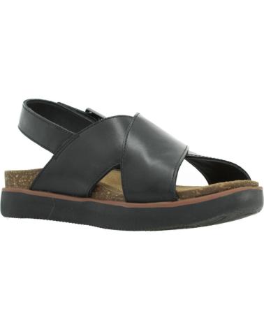 Woman Sandals CLARKS ELAYNE CROSS NEGRO