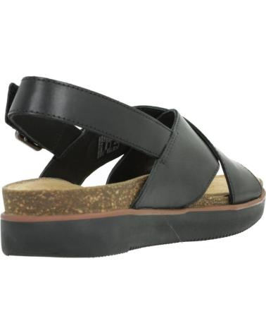 Woman Sandals CLARKS ELAYNE CROSS NEGRO